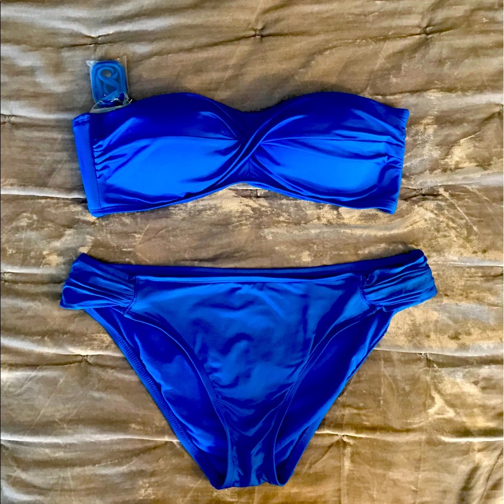 Royal Blue Bikini with great support